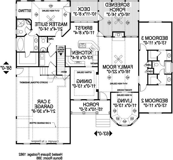 Floorplan image of The Conley House Plan